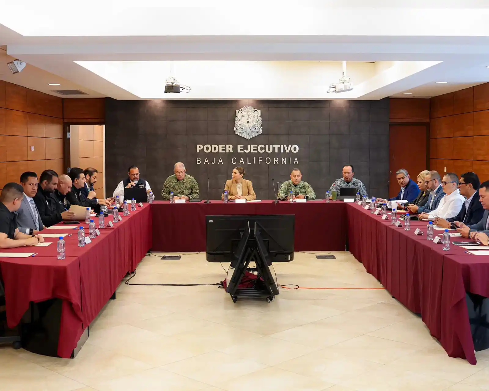 Image from Marina del Pilar 🫶: Encabezamos nuestra Mesa de Seguridad para dar seguimiento puntual a l...