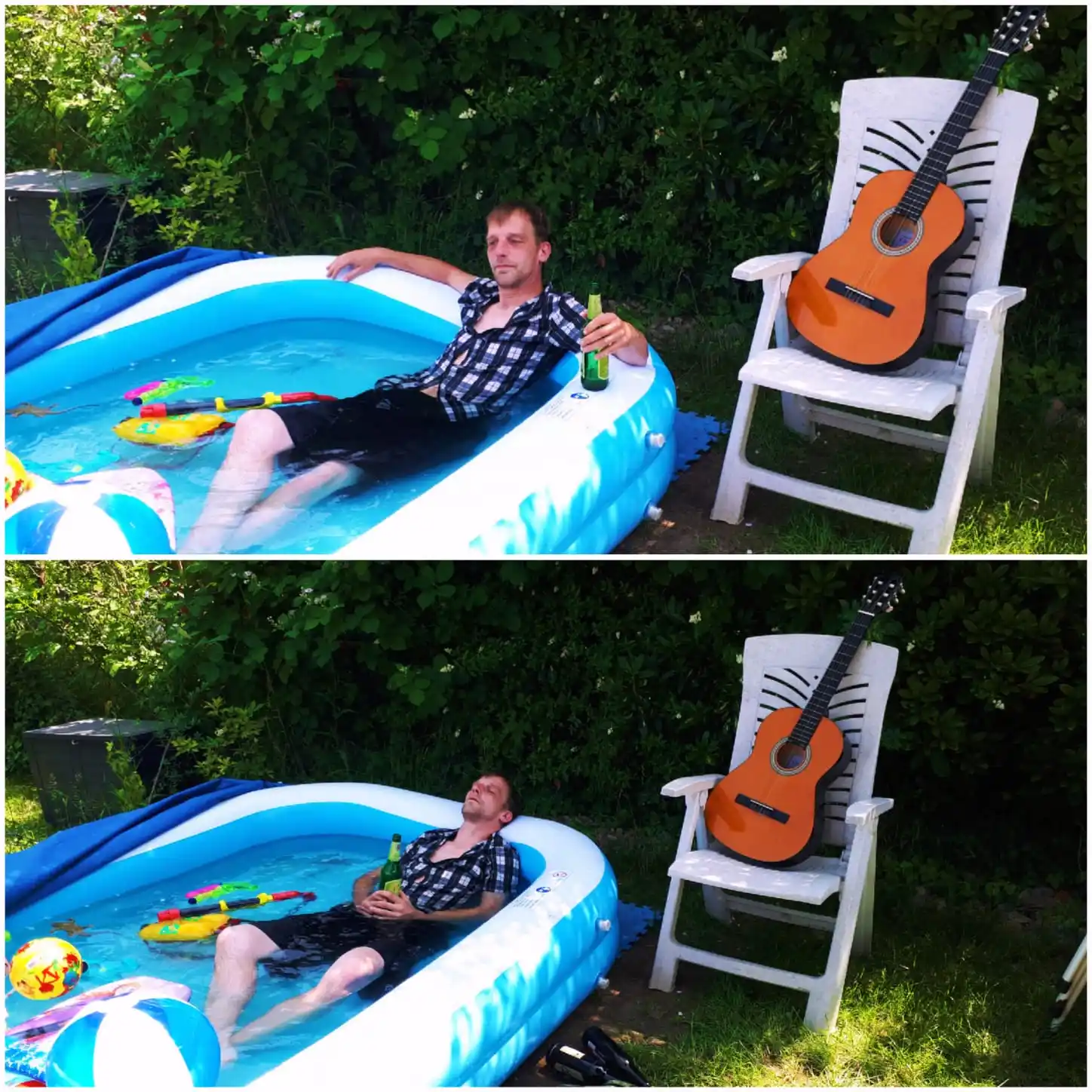 Image from M!CHAEL NOVY: Erste Probe für den Auftritt am 21.6. beim Garten- und Kinderfest im K...