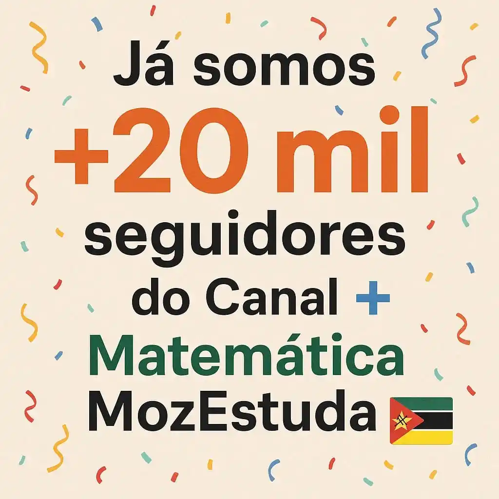 ➕ Matemática MozEstuda post