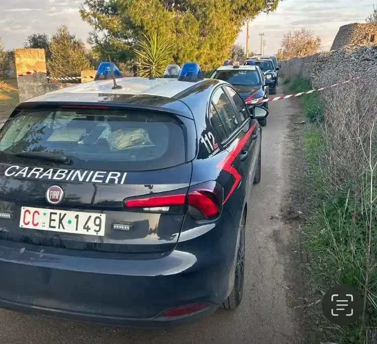 Image from AntennaSud: *Femminicidio a Racale, donna di 54 anni uccisa dal figlio a colpi d’a...