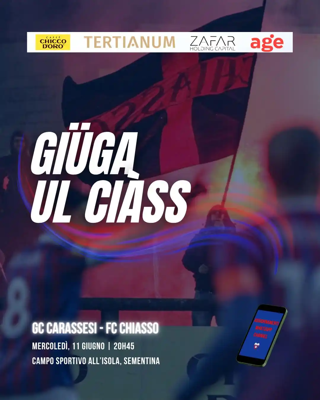 Image from Football Club Chiasso π΄π΅: π
π’ππ§ππ¨ π ππ’ππ§ππ¨, π₯π¨ππππ«ππ¦π¨! ποΈ Terza Lega - Sp...