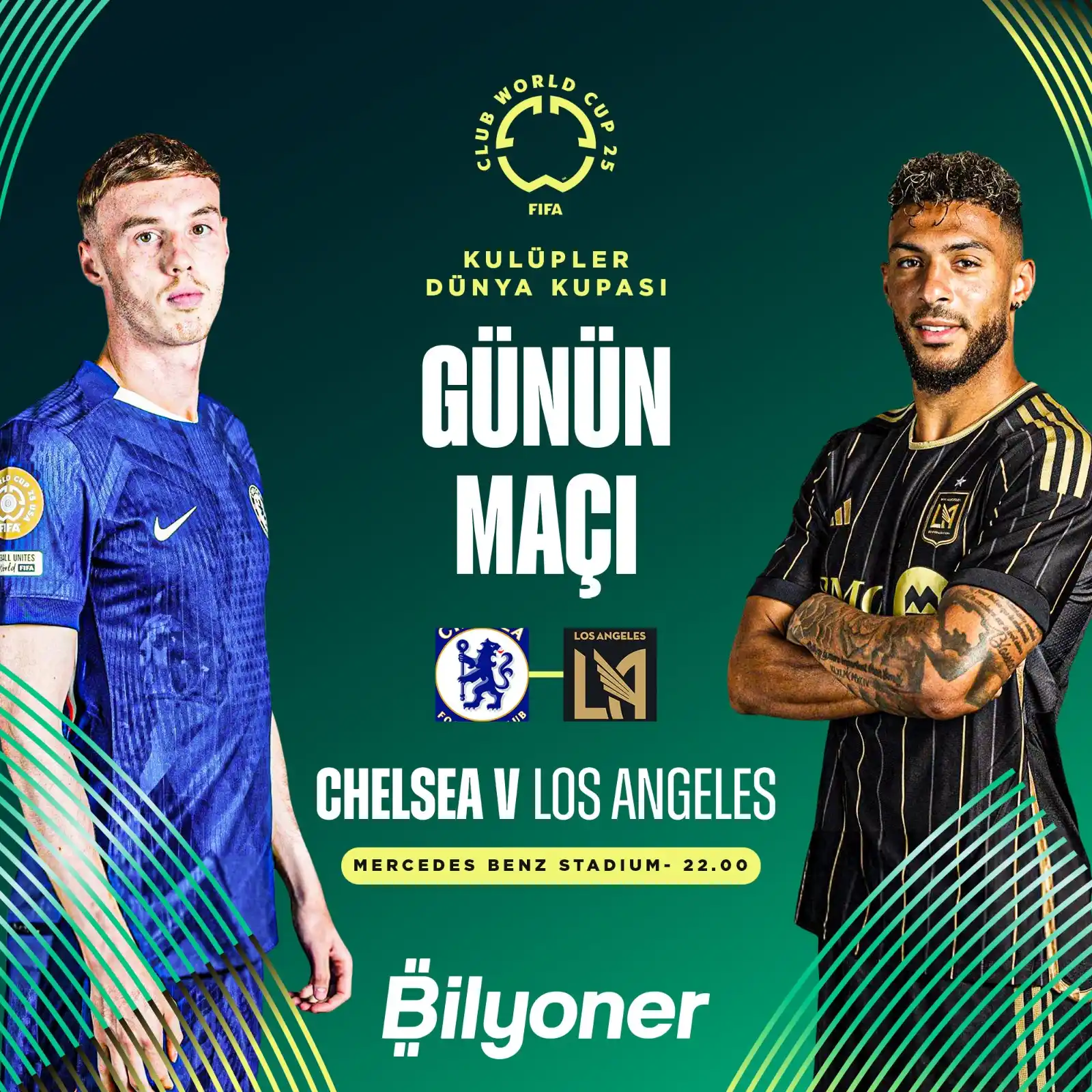 Image from Bilyoner: FIFA Kulüpler Dünya Kupası'nda Konferans Ligi şampiyonu Chelsea ile ML...