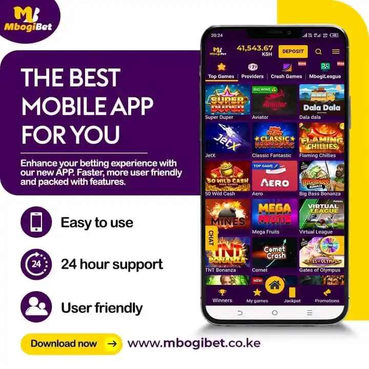 Image from MBOGIBET: Get the best gaming experience today when you download mbogibet app!  ...