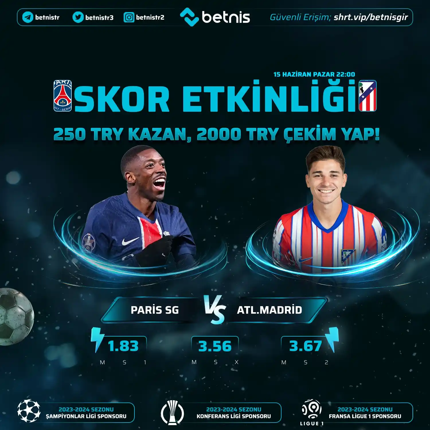 Image from BETNİS: *🔔GÜNÜN MAÇINA ÖZEL FREEBET ETKİNLİĞİ!* ⚽️<a class="text-blue-500 ho...