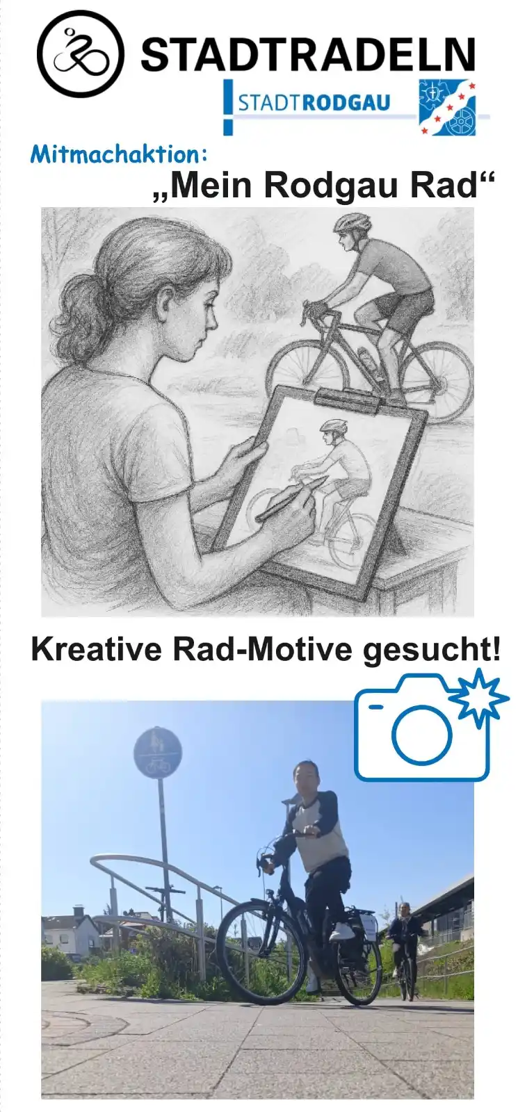Image from Stadt Rodgau: Hey liebe WhatsApp-Community ✌ Das Stadtradeln neigt sich dem Ende - ...