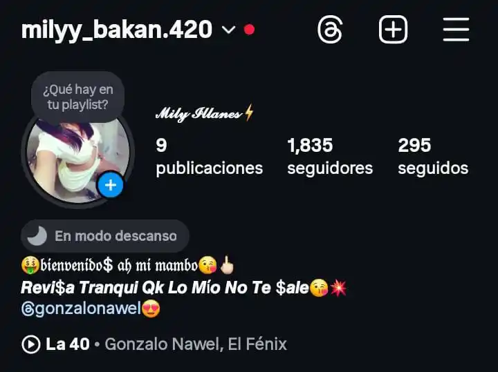 Image from 𝑳𝑶𝑺 𝑽𝑨𝑮𝑶𝑺 𝑫𝑬 𝑳𝑨 𝑬𝑺𝑸𝑼𝑰𝑵𝑨!! 🤑 ✌🏻 ⚡: https://www.instagram.com/milyy_bakan.420?igsh=YmN6dXN5OTE4cThy Sigan...