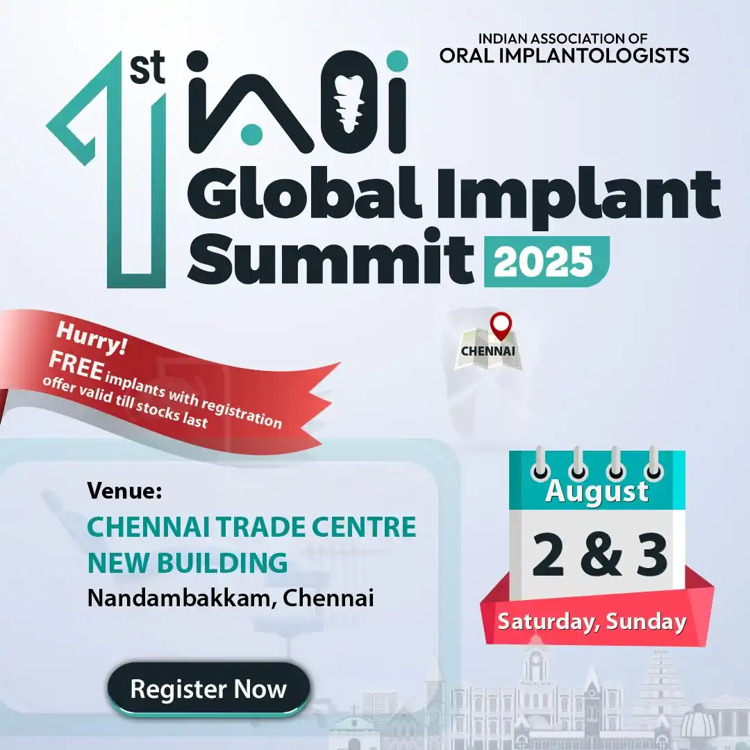 Image from Dentist Channel Online: 🌍 *IAOI GLOBAL IMPLANT SUMMIT 2025* 🚀 Where Innovation Meets Excelle...