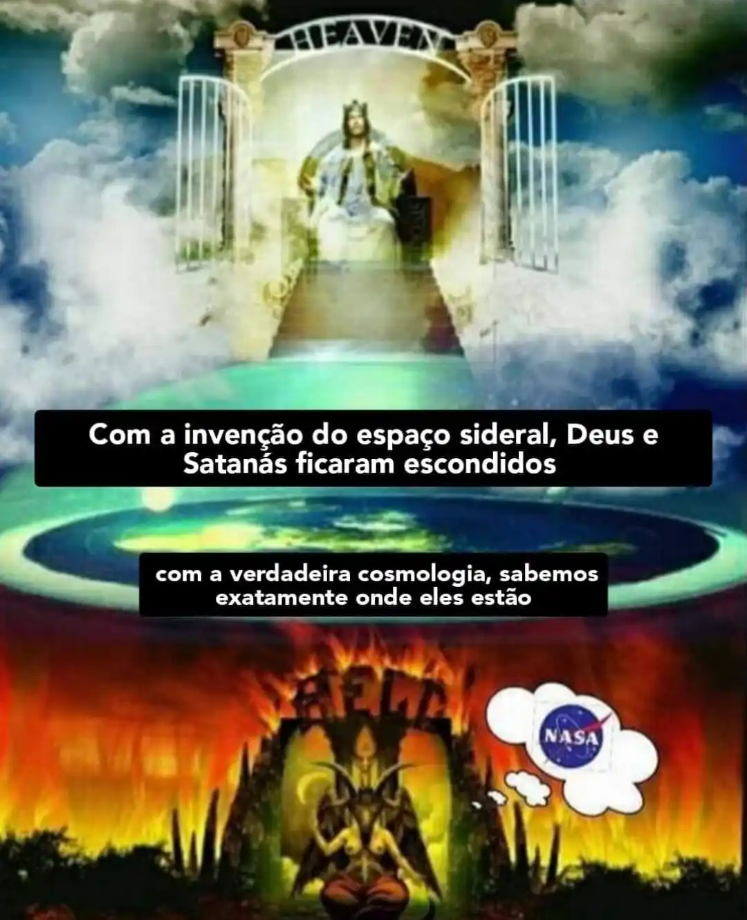 Image from A Terra é plana: Isaías 14 não é Relativo...