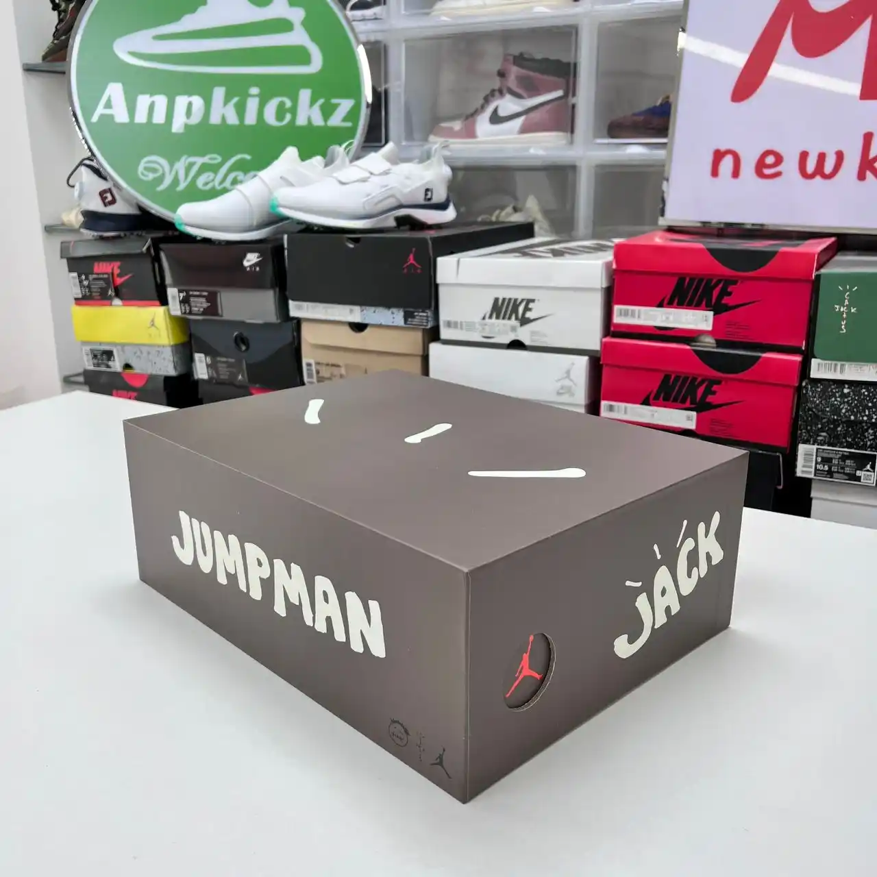 Image from Newkick: JUMPMAN JACK TR ‘SAIL/MUSLIN-DARK MOCHA’ ✔️ OFFICIAL TAGGED** | PREM...