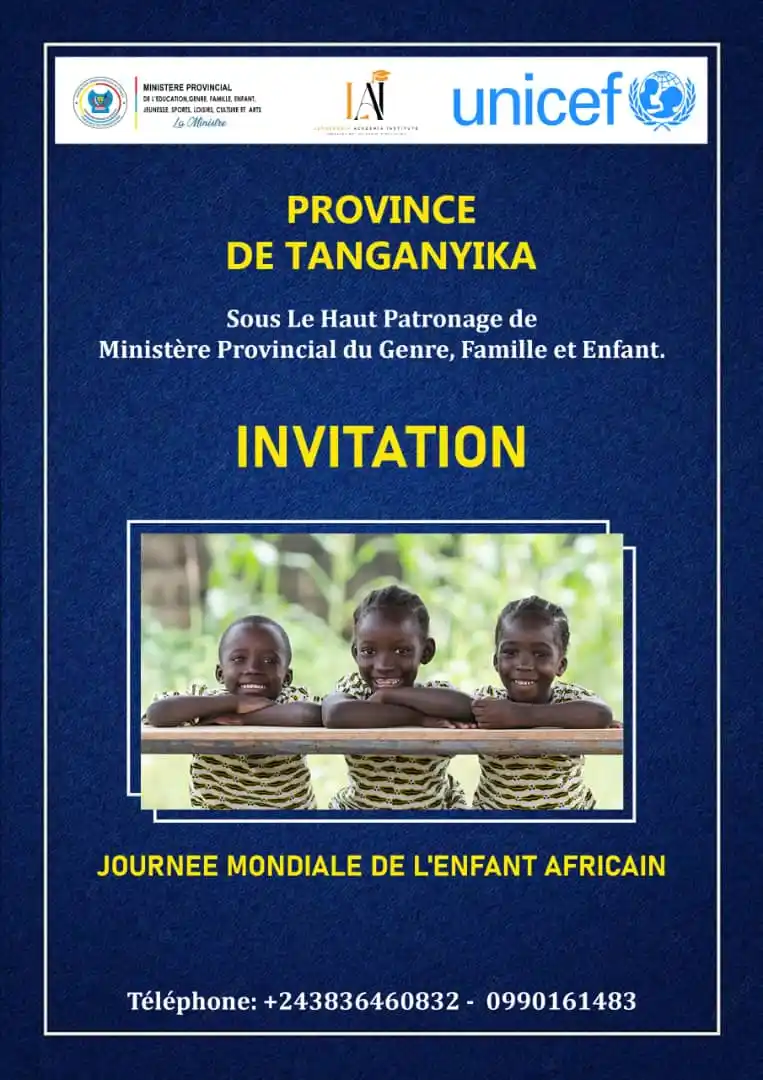 Image from Canal Kalemie Direct: 🚨 KALEMIE - L'académie de leadership avec l'appui de l'UNICEF et du ...