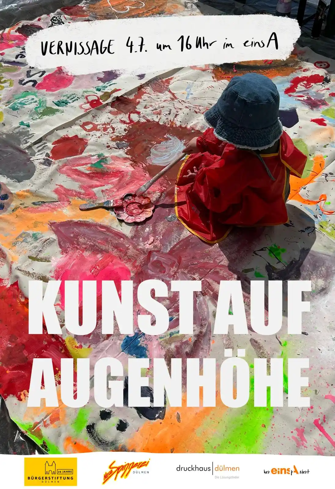 Image from einsA - Ein Haus für Alle: Kunst auf Augenhöhe. Ausstellung im einsA In den Osterferien fand in ...