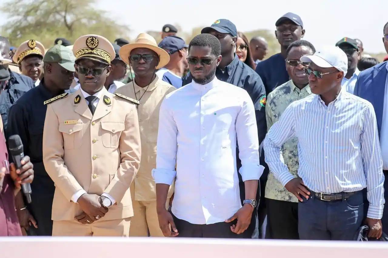 Image from SenCaféActu : Le président Bassirou Diomaye Faye a salué les résultats concrets de l...