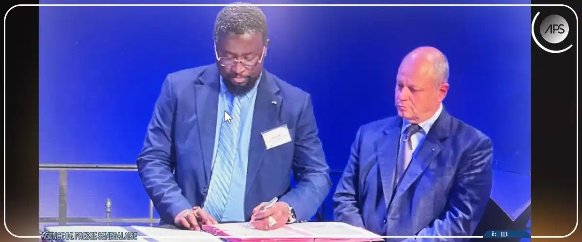 Image from SenCaféActu : Le Sénégal a officiellement intégré l’Alliance internationale Space4Oc...