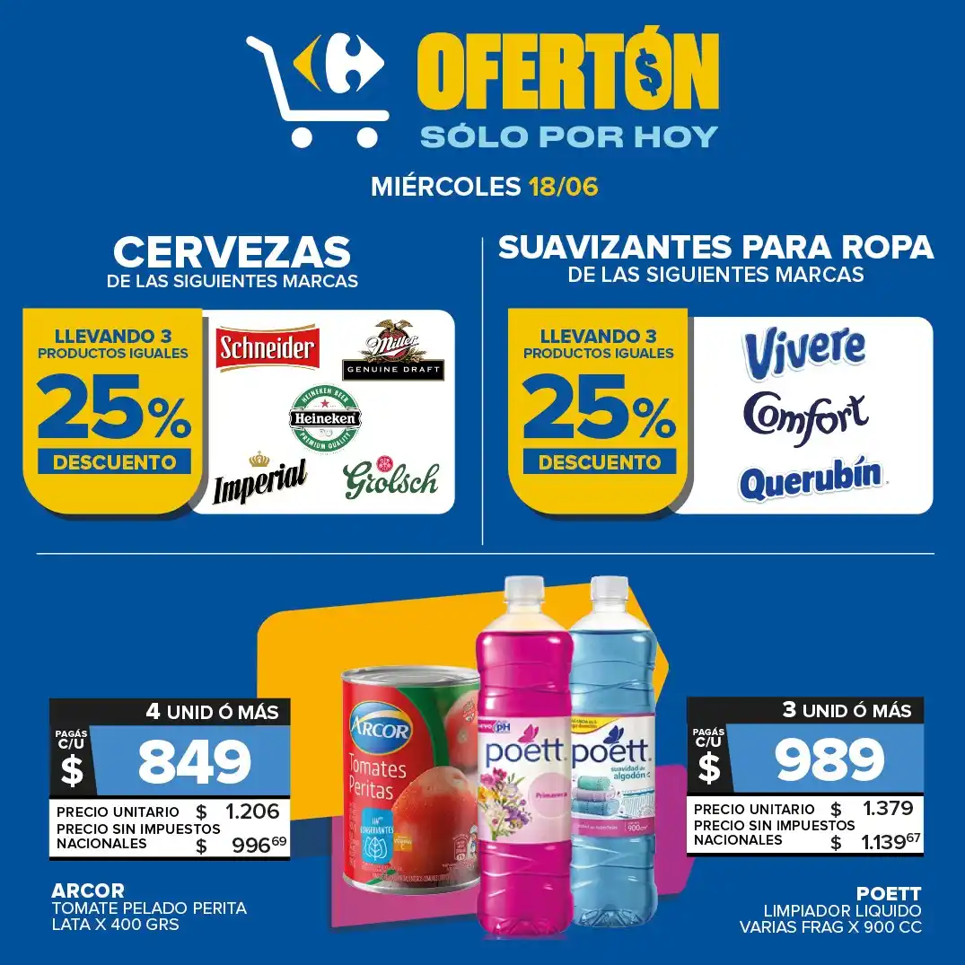 Image from Carrefour para Comerciantes: 🚨 ¡Llega el Ofertón que no vas a querer dejar pasar! Mañana miércoles...