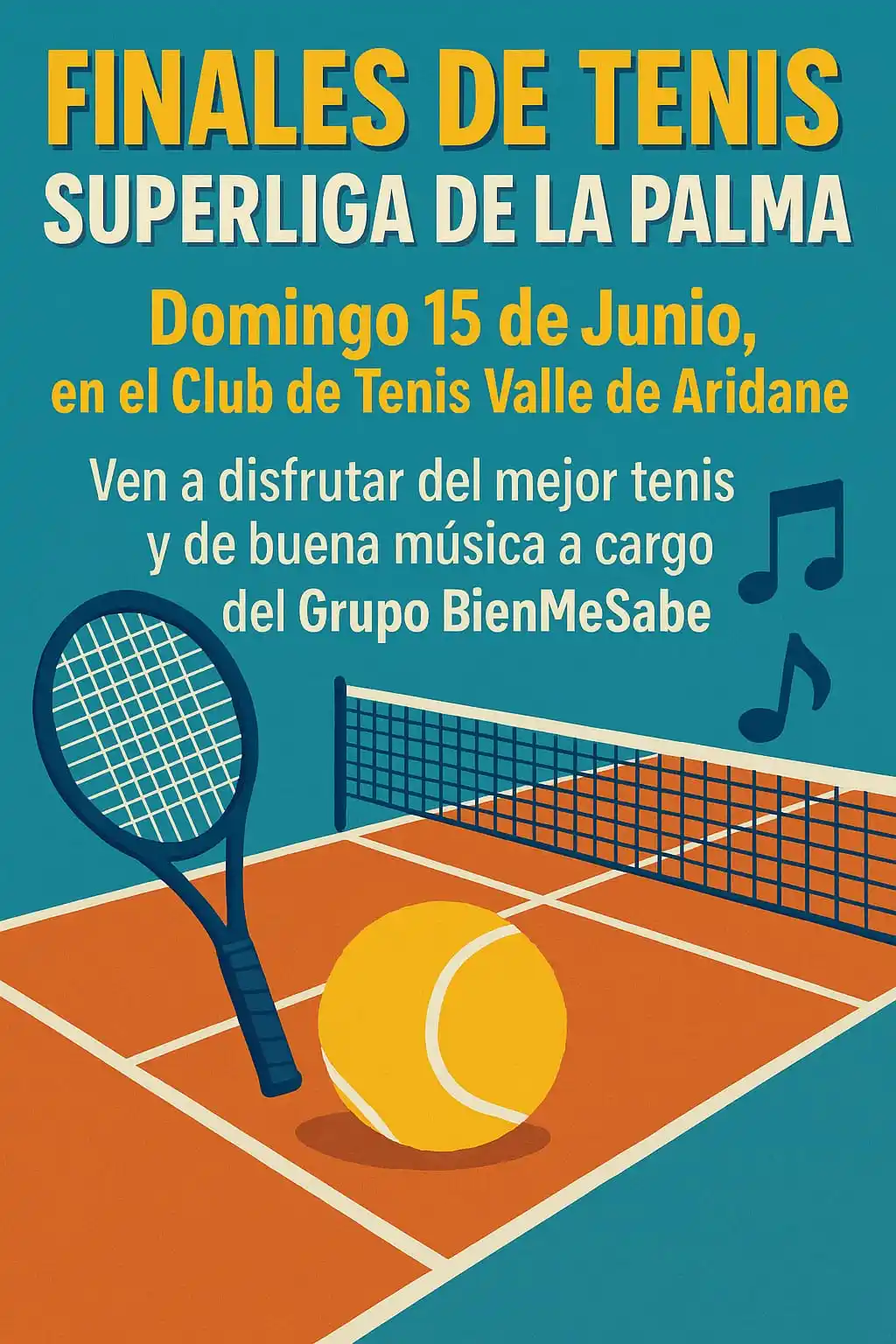 Image from Federación Canaria de Tenis: 🎾🔥 ¡Llegó el gran día! La emoción de la Superliga Federación La Pal...