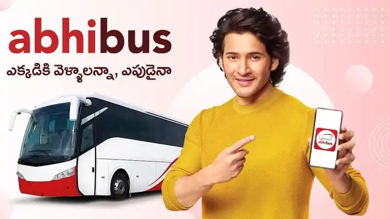 Image from Indiantelevision.com: Mahesh stays on board with AbhiBus for another blockbuster journey. ht...