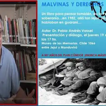 Image from RELATOS☕🧉RESEÑAS: [ `MALVINAS Y DERECHOS HUMANOS. LIBRO EN PARAGUAY`]✍🏼🧉  *El jueves 1...