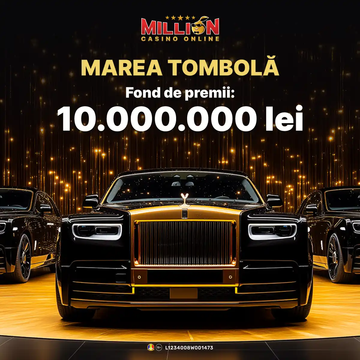 Image from Million Casino: 🏆 *Marea Tombolă a Anului* continuă pe 🍋 *Million Casino* şi te aște...