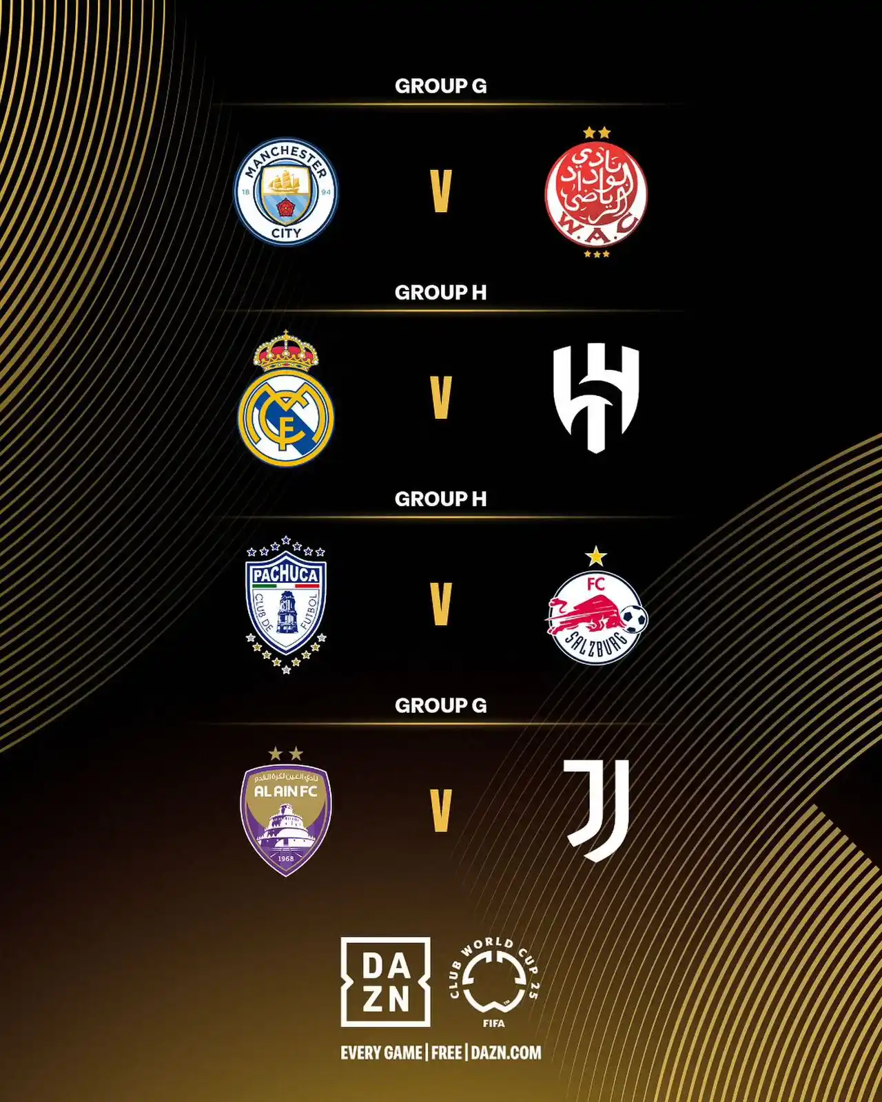 Image from FIFA: Matchday five 🏆 Today's FIFA Club World Cup fixtures ⬆️...