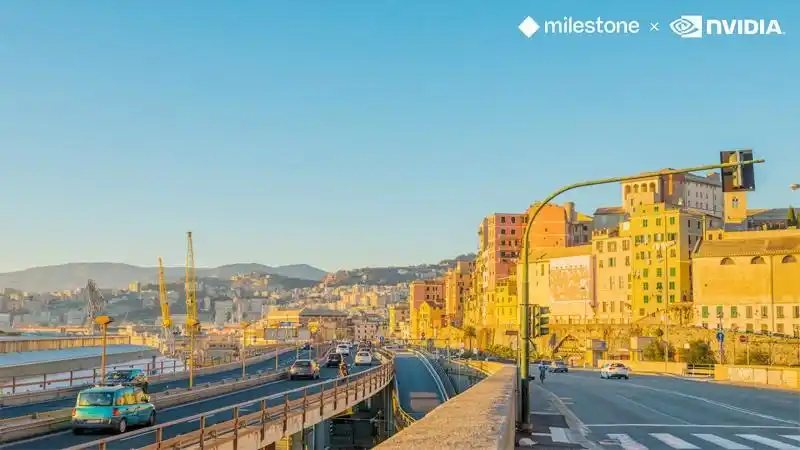 Image from Indiantelevision.com: Milestone and Nvidia power Genoa’s smart city revamp with AI that spea...