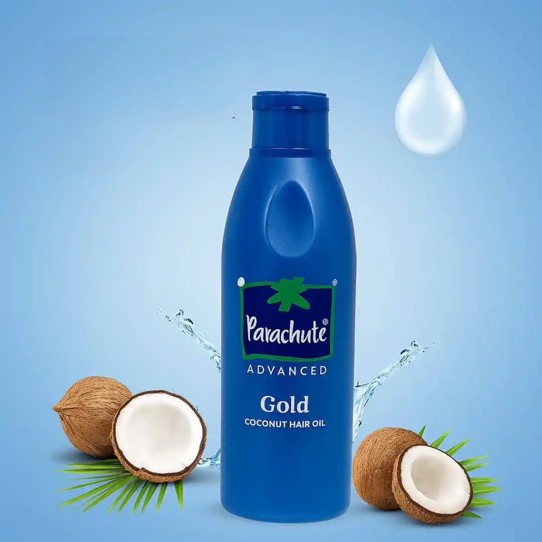 Image from 🛒فروشگاه حضوری و آنلاین چهارمغز🛍️: 🌴✨ موهای نرم، درخشان و سالم با روغن نارگیل Parachute Advanced Gold ✨�...