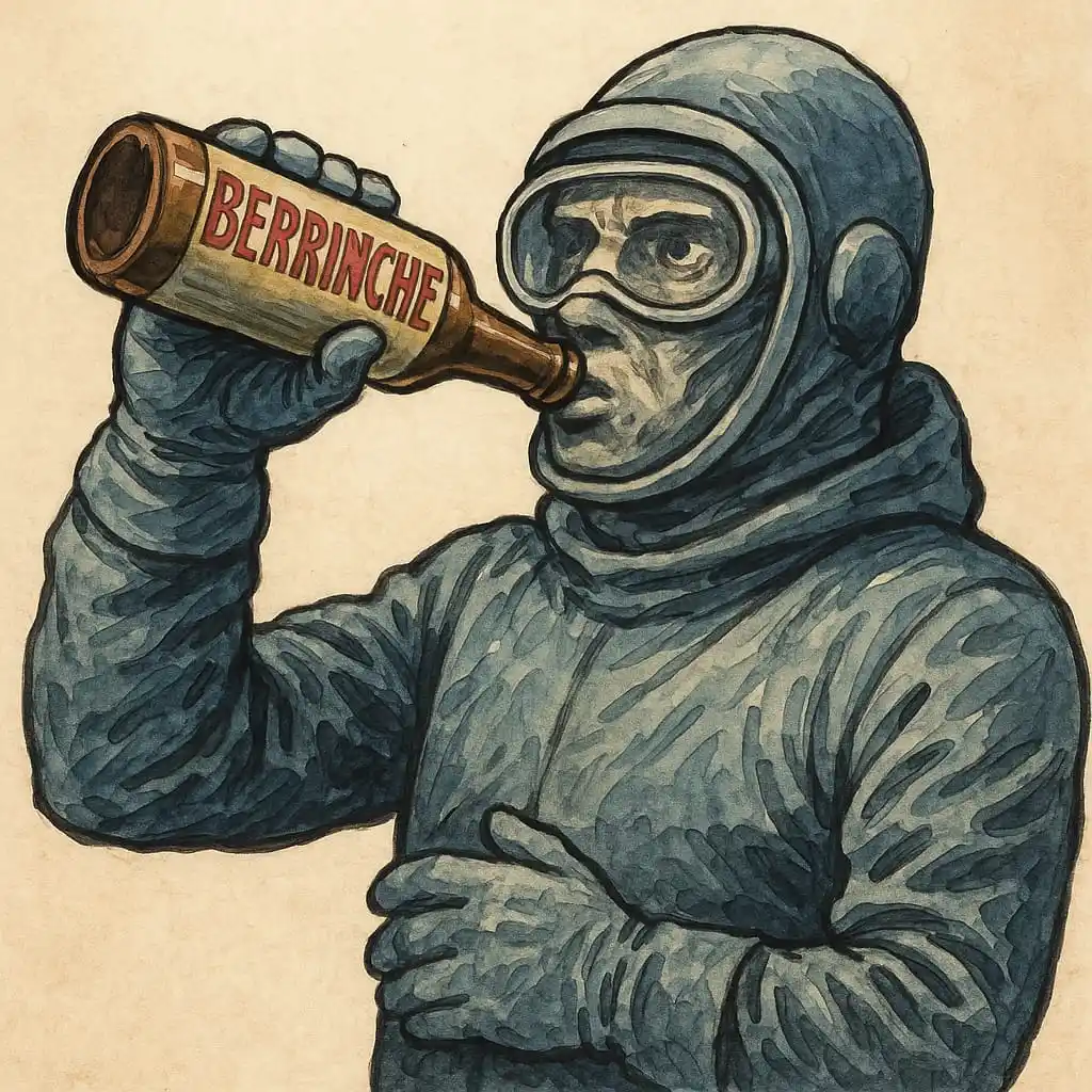 Berrinche.Cerveza post