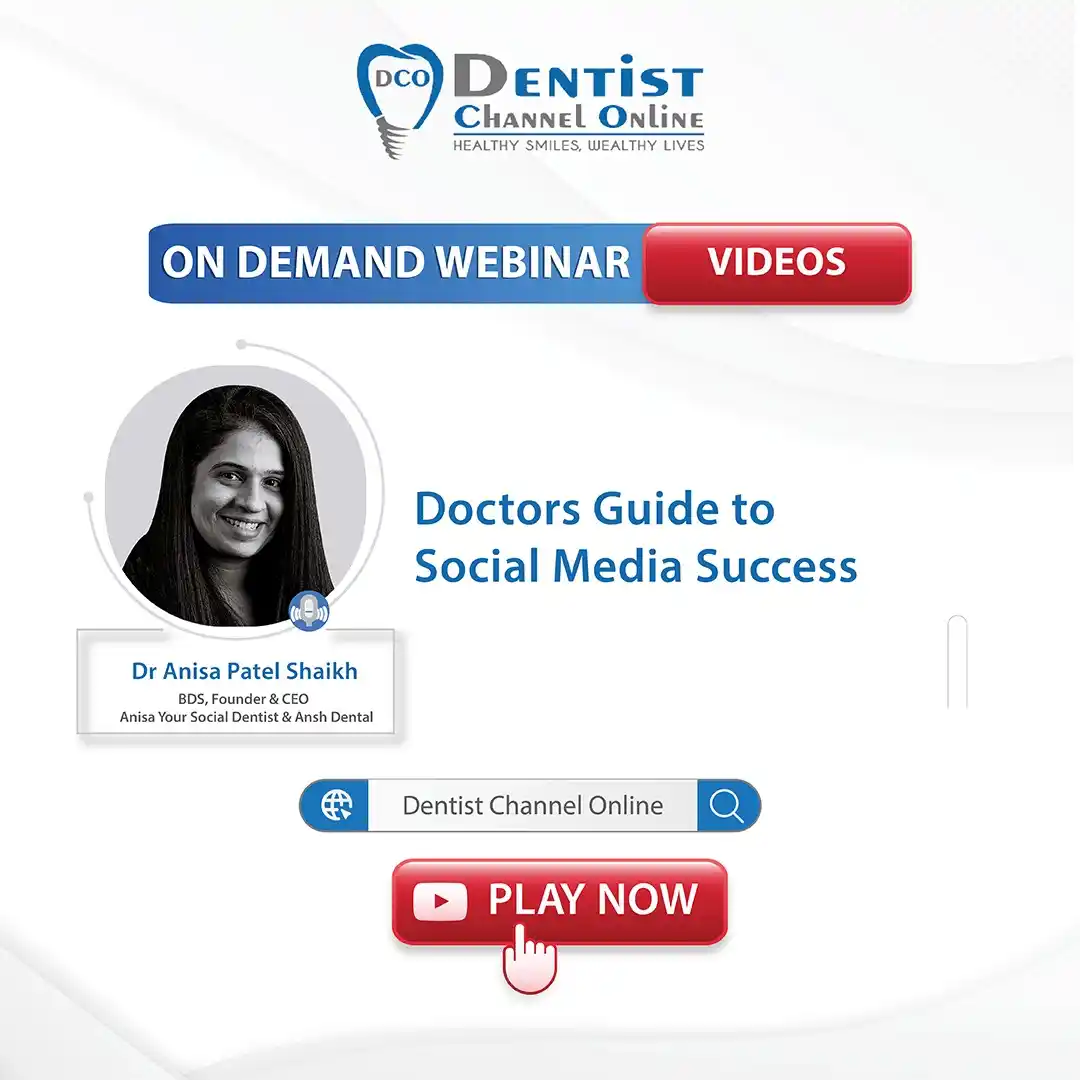 Image from Dentist Channel Online: 📽️ Now Available to Watch! *Missed the 951th Insight Session with Dr...