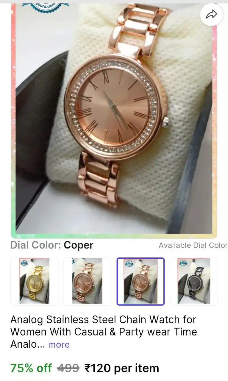 Image from Shopping Area ✨: Only 120 https://bittli.in/V18n4 <a class="text-blue-500 hover:under...