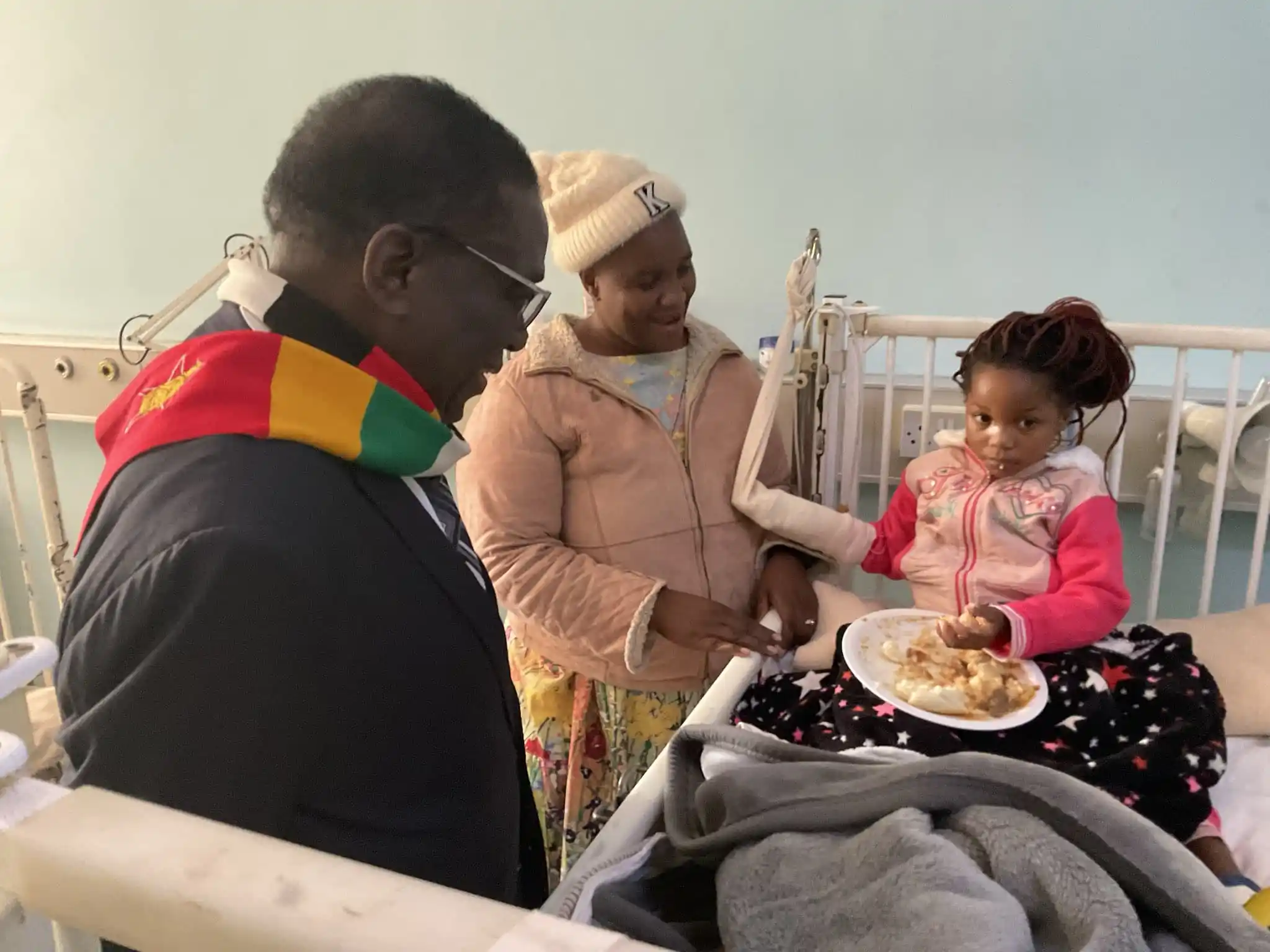 Image from Hurumende News Hub: Opinion: President Mnangagwa’s Hospital Visits Show Commitment to Acti...