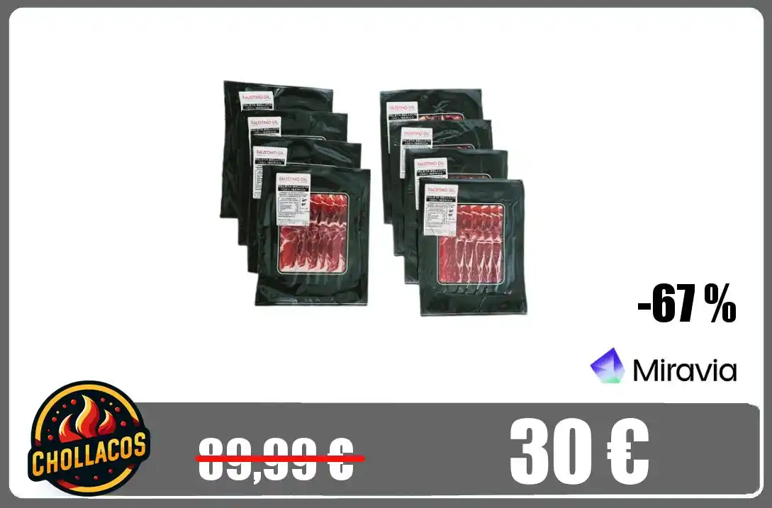 Image from Chollacos: 🔥 *PALETA DE BELLOTA 100% IBÉRICA* #    🔥 Beautiful 100% iberica pal...