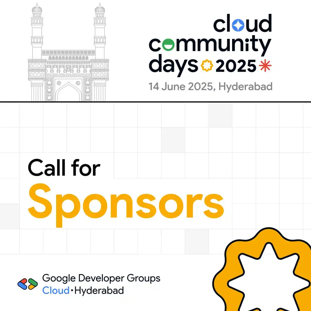 GDG Hyderabad post