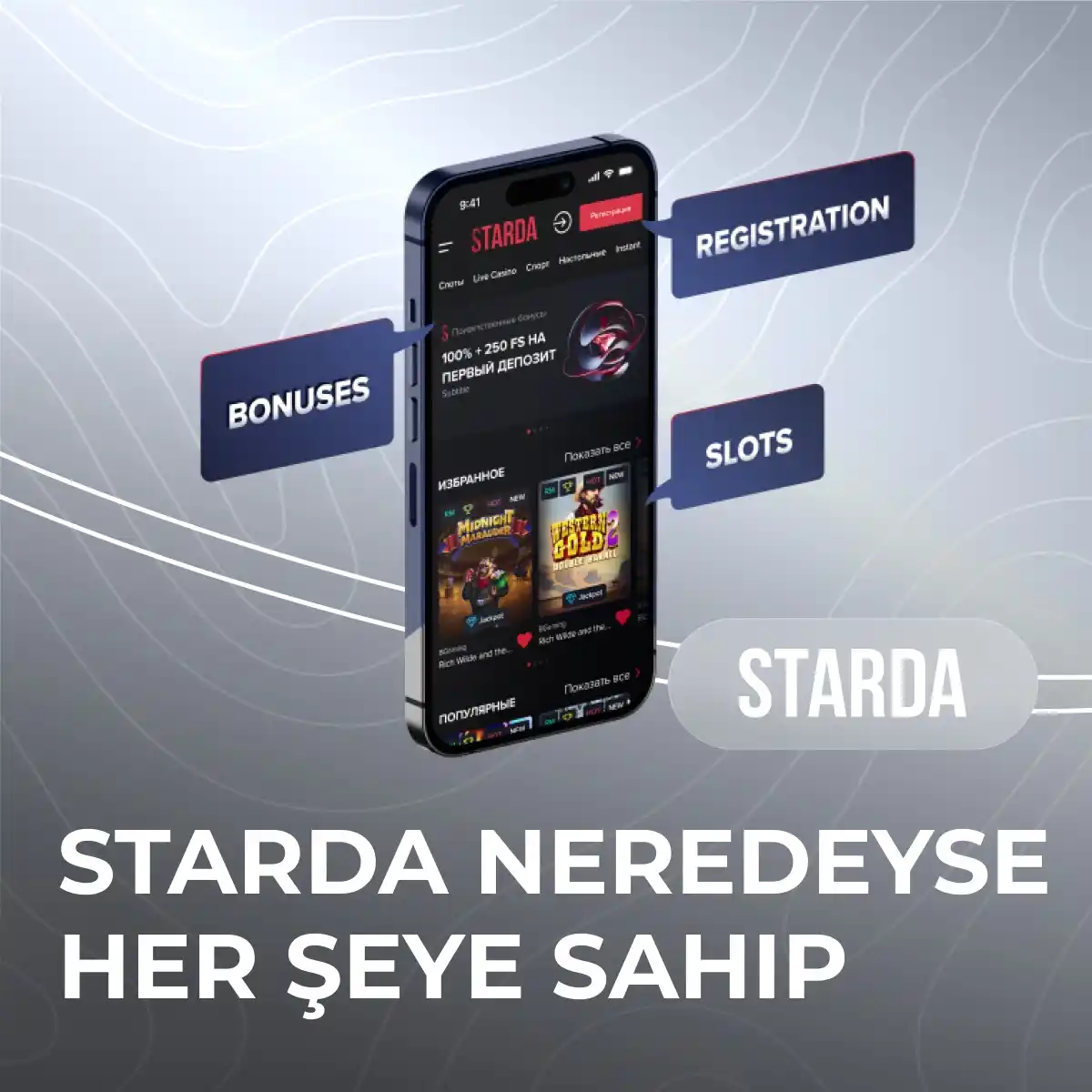 Image from STARDA Casino 🇹🇷: *Peki, ne bekliyorsunuz? 😎* 😉 *STARDA* neredeyse her şeye sahip, ek...