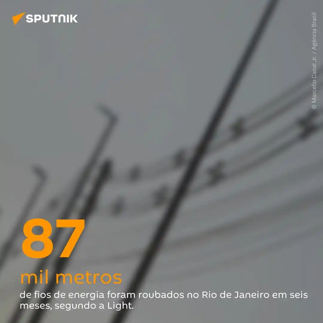 Image from Sputnik Brasil: 🔋 Responsável pelo abastecimento de 31 municípios do Rio de Janeiro, ...