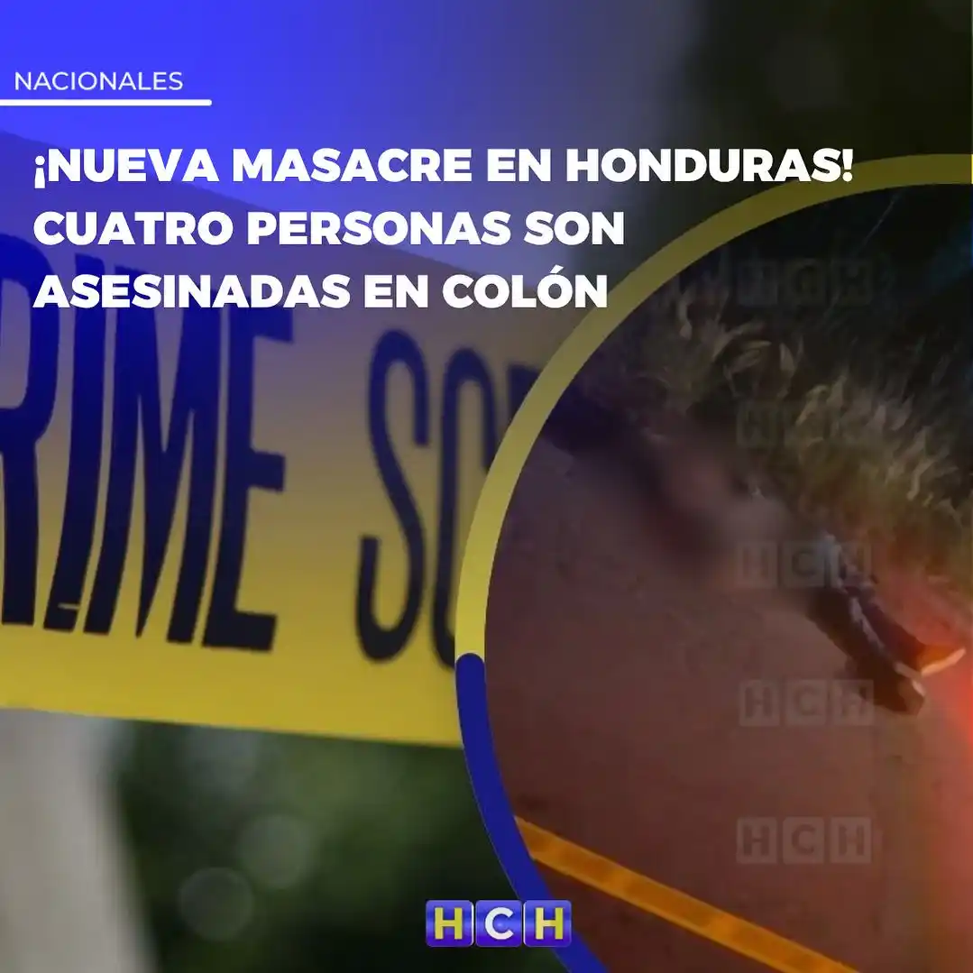 Image from HCH: Se confirma la masacre de cuatro personas en la comunidad de Paguales,...