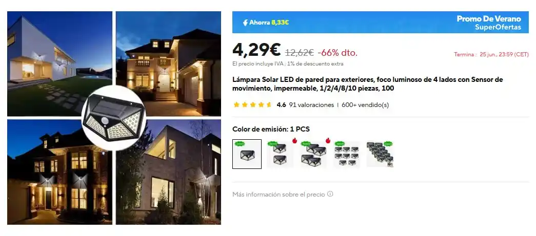 Productos virales Tiktok + IG post