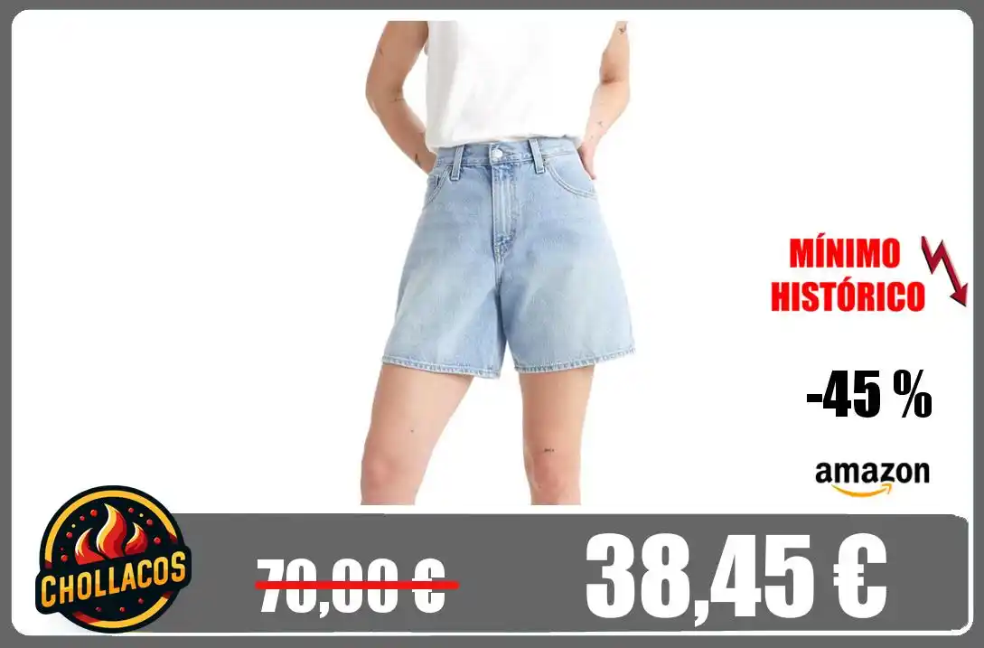 Image from Chollacos: 🔥 *SHORTS LEVI'S MUJER* <a class="text-blue-500 hover:underline curso...