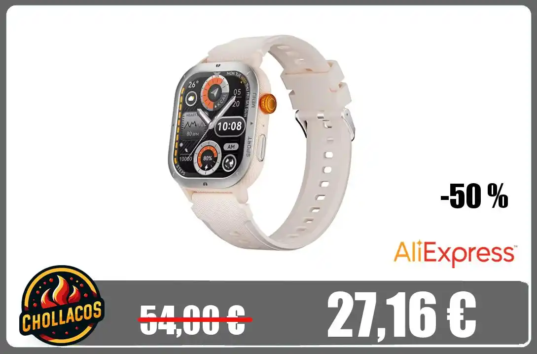 Image from Chollacos: 🔥 *SMARTWATCH HAYLOU IRON NEO* <a class="text-blue-500 hover:under...