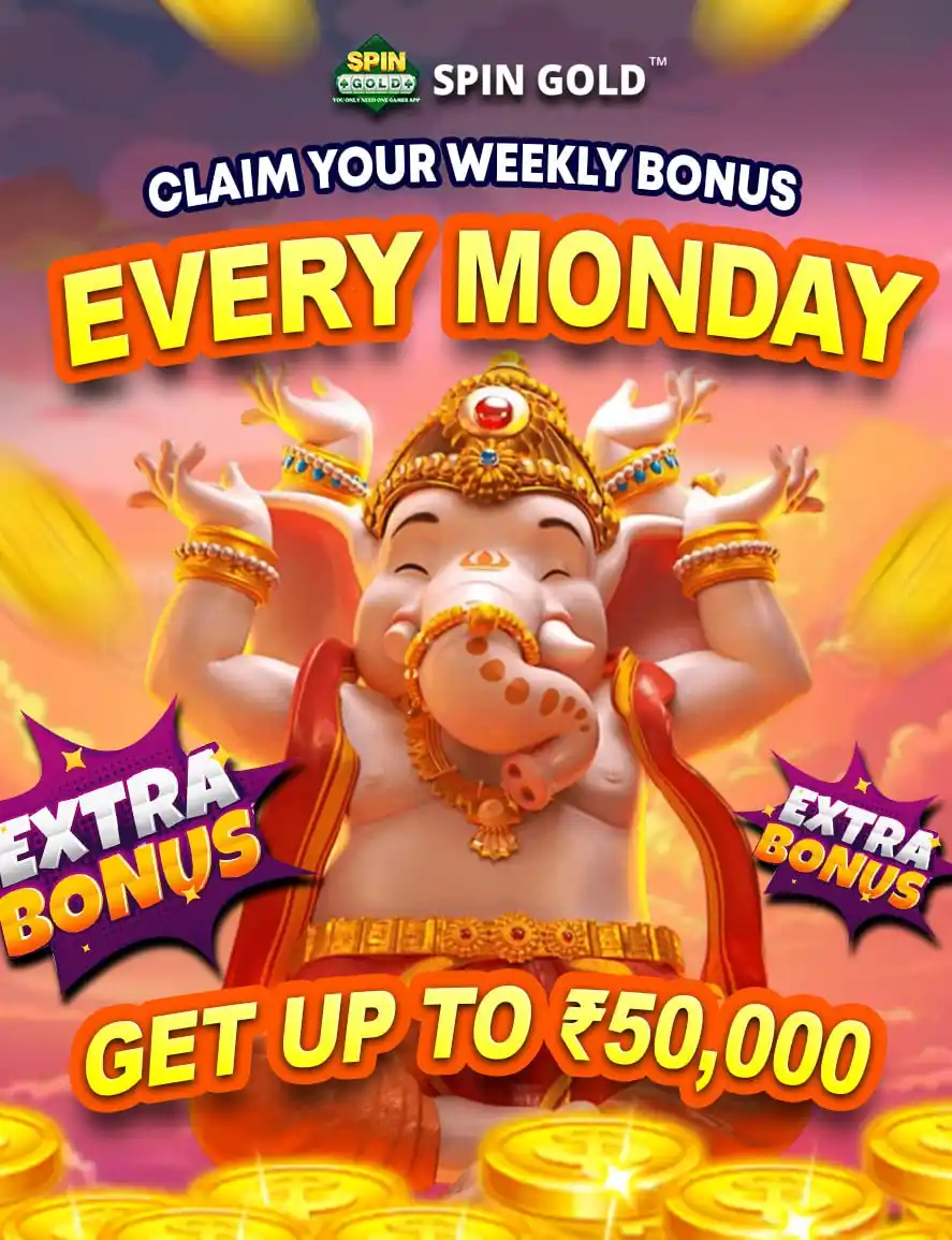 Image from Spingold.com: ๐๐๐๐๐๐๐ SPINGOLD WEEKLY BONUS ๐ Happy Monday, Spingolders! ...
