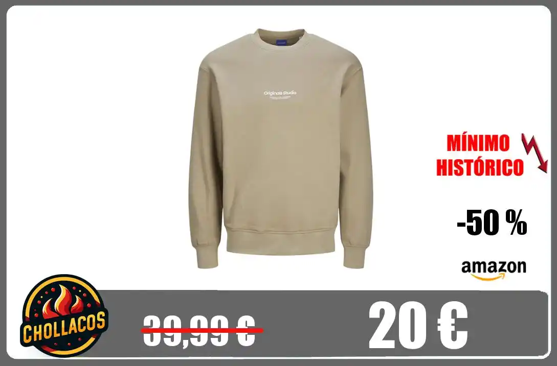 Image from Chollacos: 🔥 *SUDADERA JACK&JONES* <a class="text-blue-500 hover:underline curso...