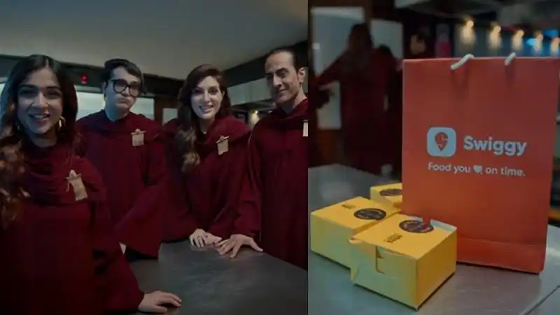 Image from Indiantelevision.com: Swiggy and Prime Video pull a fast one on foodies with mind-bending Tr...