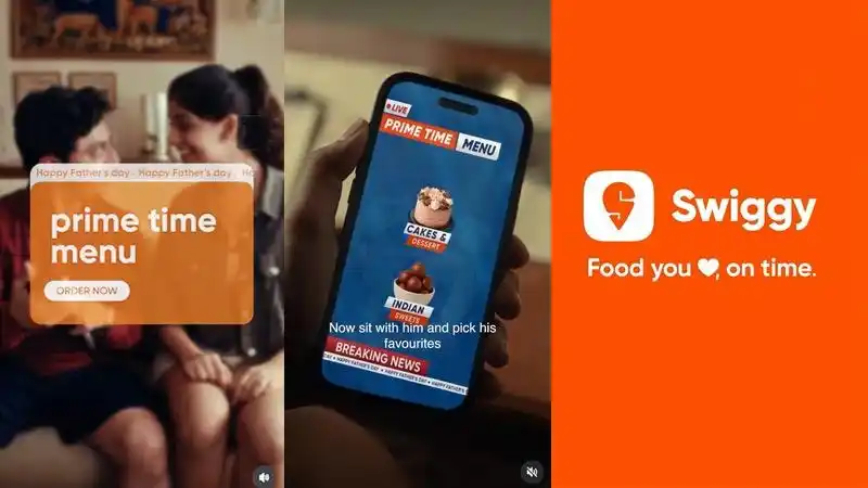 Image from Indiantelevision.com: Swiggy dials up the decibels with 'Prime Time Menu' for Father’s Day c...