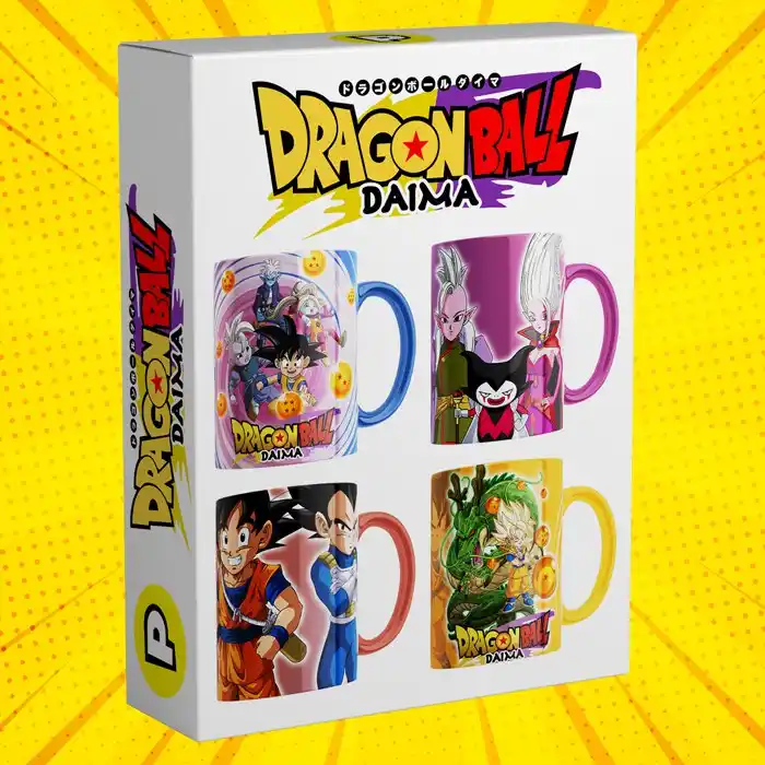 Image from PIXEL PRINT & VECTORESLOCOS.COM: 🐉 TAZAS DRAGON BALL DAIMA https://pixelprintart.com/mugsandpillows/...