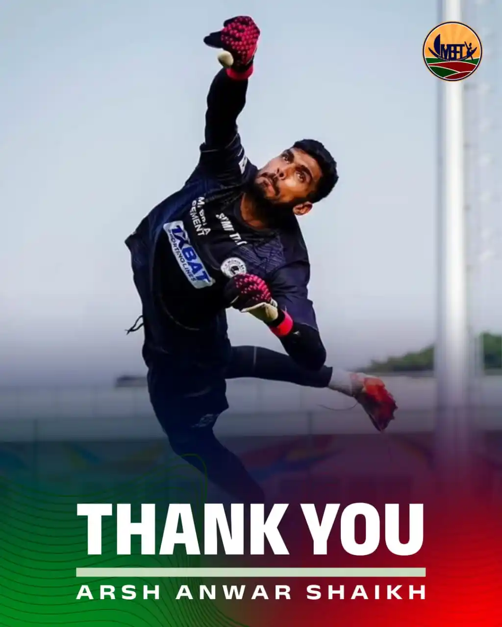 Image from MBFT : Mohun Bagan: Thank you, Arsh! 🧤 From leading the team in RFDL to the AFC Cup, the...