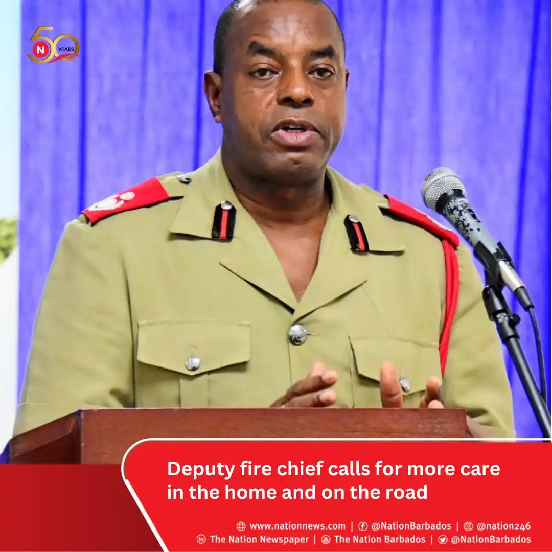 Image from Bajan Fire Fighters' Network: The Barbados Fire Service is appealing to Barbadians to exercise more ...
