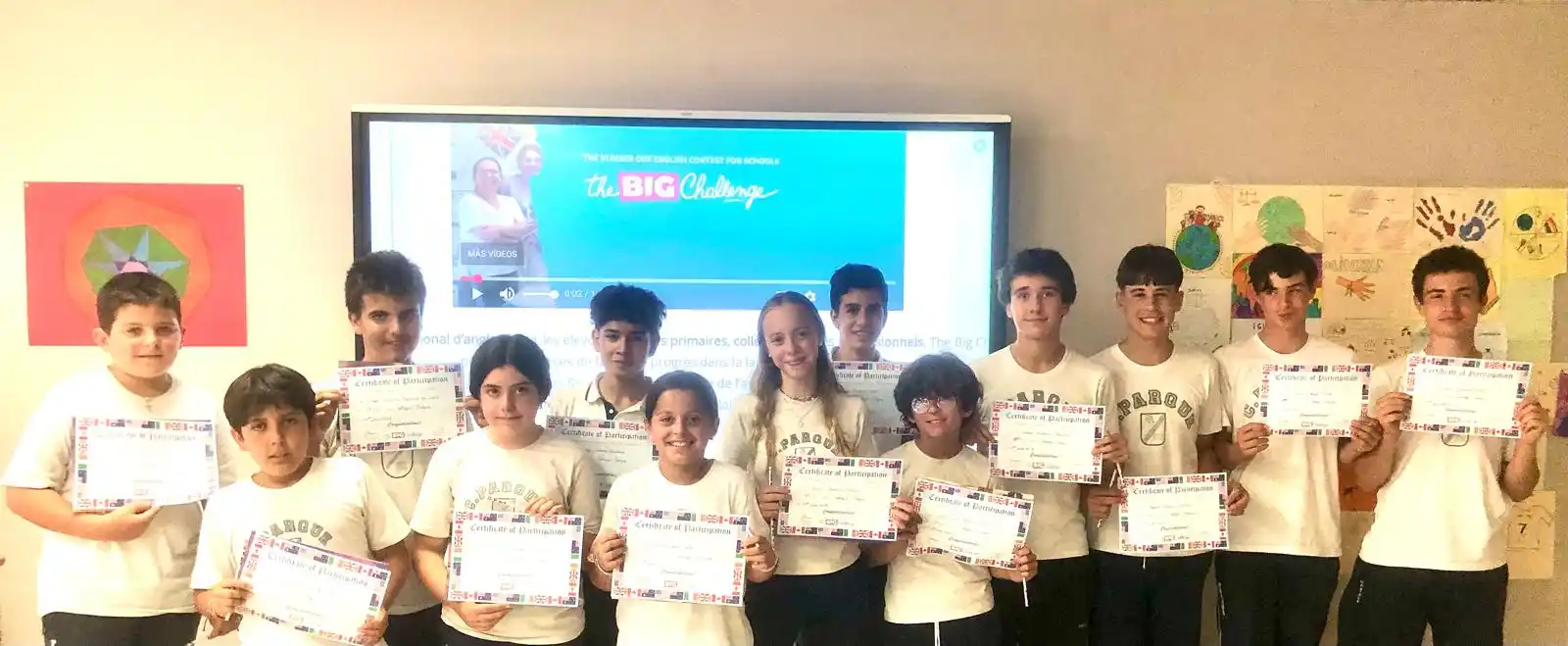 Image from COLEGIO EDUCARE PARQUE: Today, our Secondary school students who participated at The Big Chall...