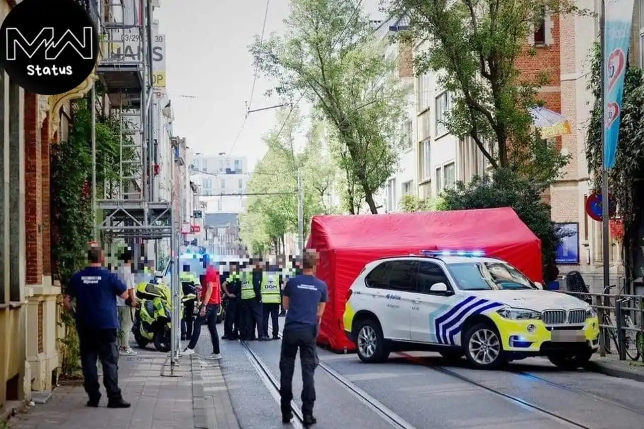 Image from Mw Status News: *🕯️ Tragic Accident in Antwerp*  A heartbreaking incident occurred ar...