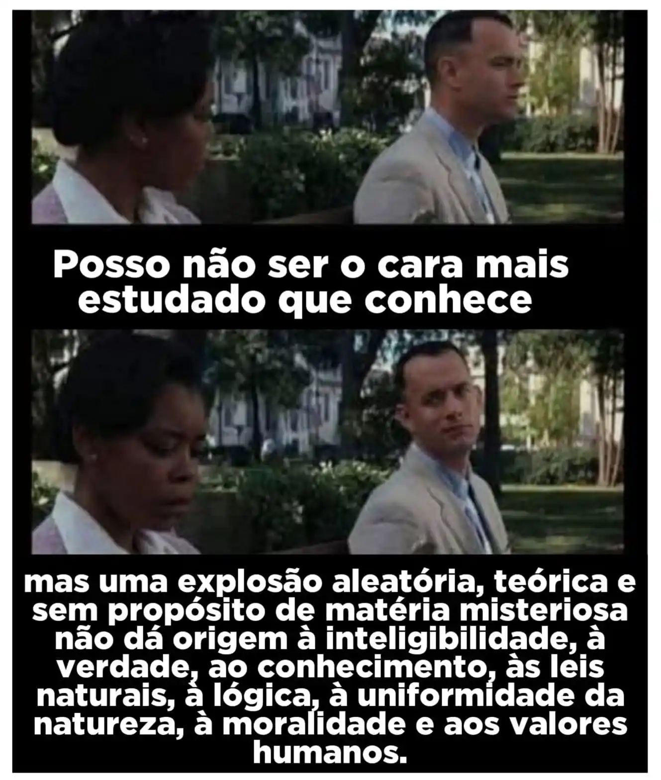 Image from A Terra é plana: Tudo isso surgiu do nada 😒  A teoria da evolução tem muita coisa pra ...