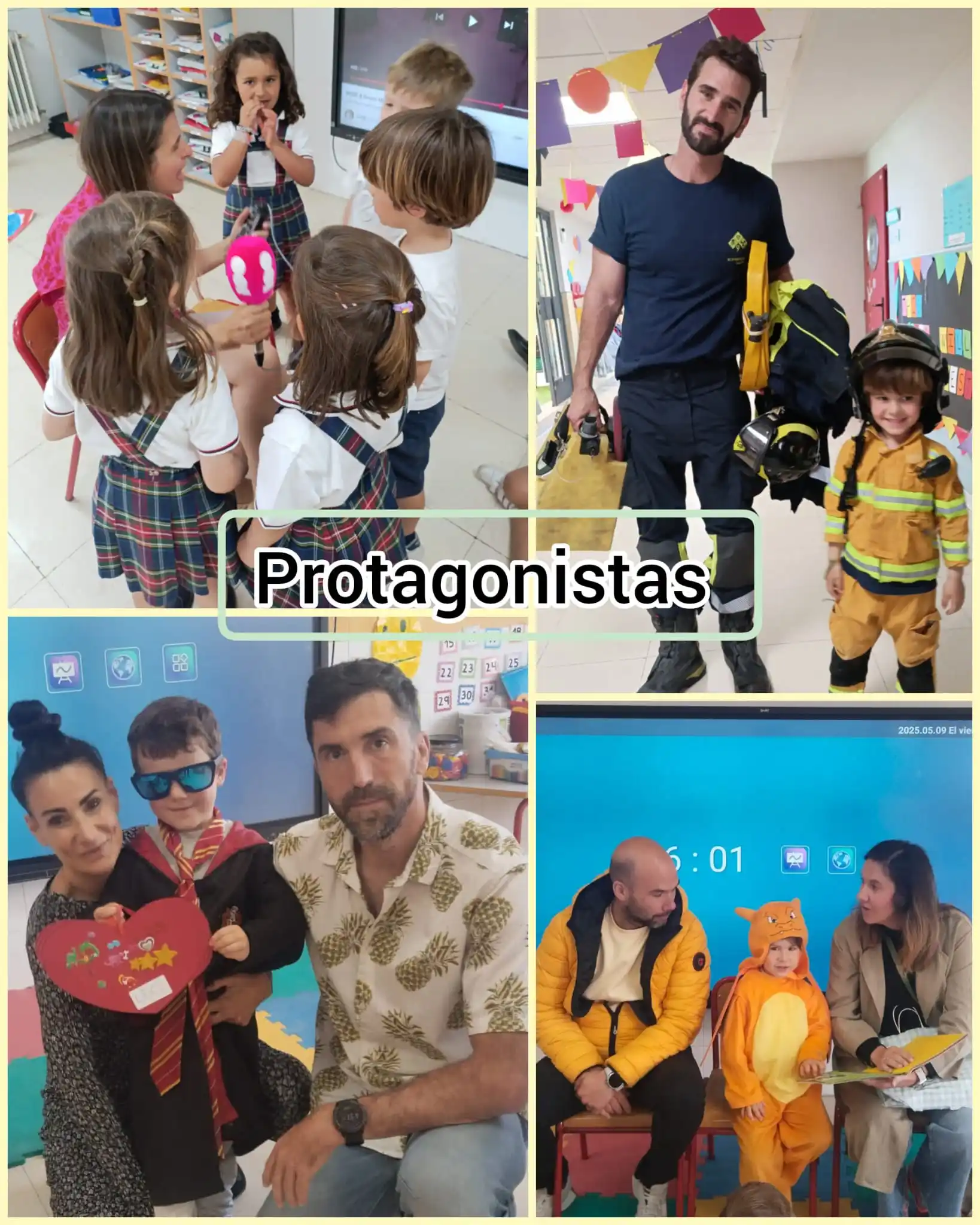 Image from COLEGIO EDUCARE PARQUE: Últimos protagonistas del curso! Qué divertido es recibir a los padres...