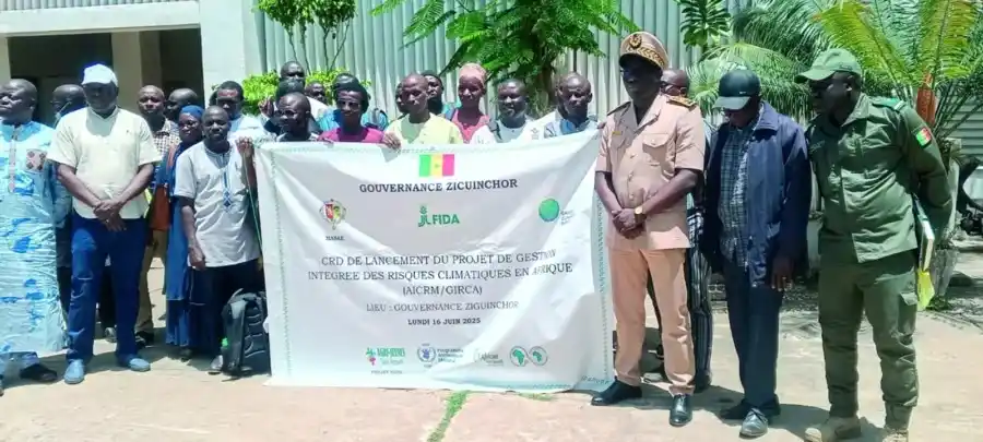 Image from SenCaféActu : Un vaste projet d’adaptation intégrée aux changements climatiques a ét...