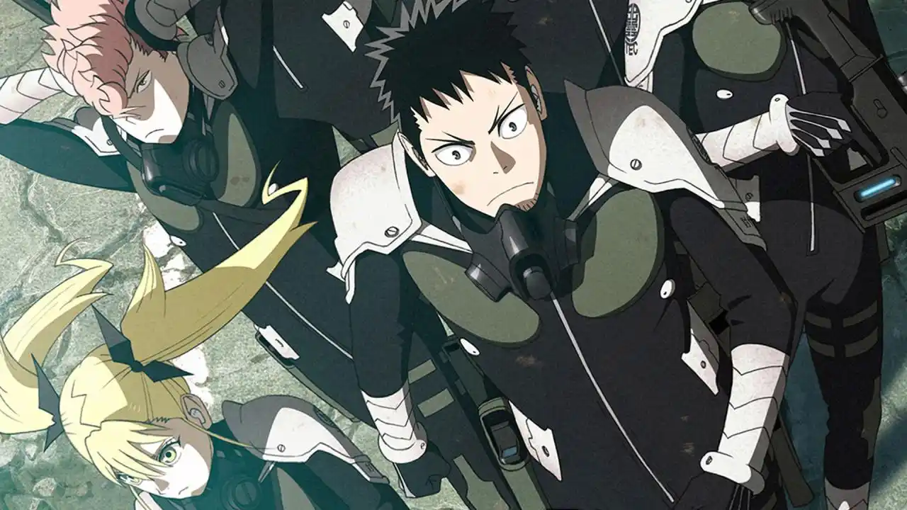 Image from Kuramanime :: Rilisan: 🔥 UPDATE 🔥 *Kaijuu 8-gou (Kaiju No. 8) (Episode 01 - 12) Subtitle I...